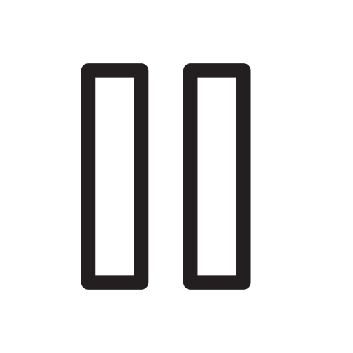 Pause svg vector icon