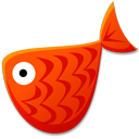 redfish,cartoon icon