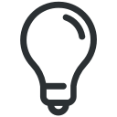 blub, bright, idea, lightbulb, solution svg vector icon