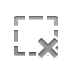 selection,rectangular,cross icon