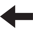 antecedent, arrow, earlier, left, past, preceding, previous svg vector icon