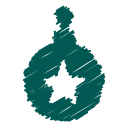 ball, bauble, christmas, decoration, holiday, light, scribble svg vector icon