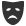 tragedy,mask icon