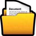 documents, folder, my, office, win icon