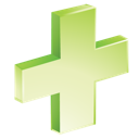 green, plus icon