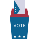 application, box, election, elections, envelope, vote svg vector icon