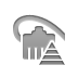 lan,cable,pyramid icon
