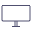 computer, display, lcd, monitor, screen, television, tv svg vector icon
