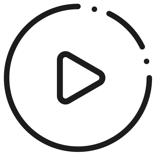 Video Start Play svg vector icon