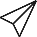 go, message, paperplane, plane, send svg vector icon