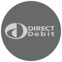 debit, direct, finance, logo, method, payment svg vector icon