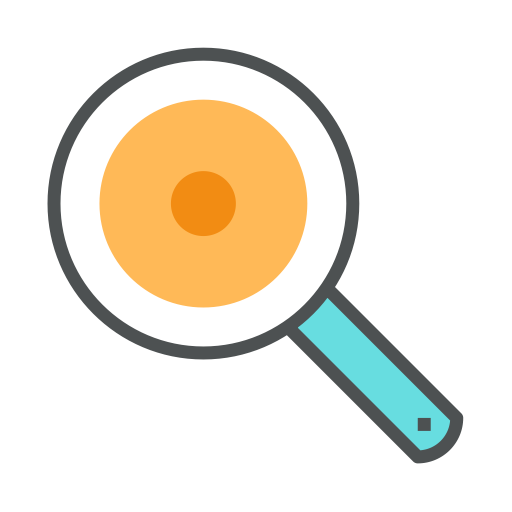 Food Amp; Utensils Fried Eggs svg vector icon