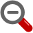 out, zoom icon