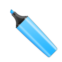 stabilo,blue icon