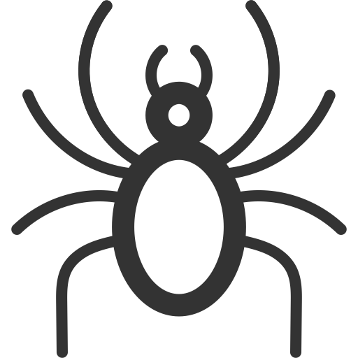 Spider svg vector icon