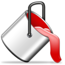 bucket, fill icon