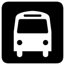 bus, public, transportation svg vector icon