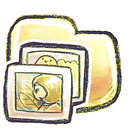 folder, photos icon