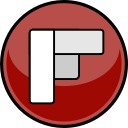 flipboard, media, social svg vector icon