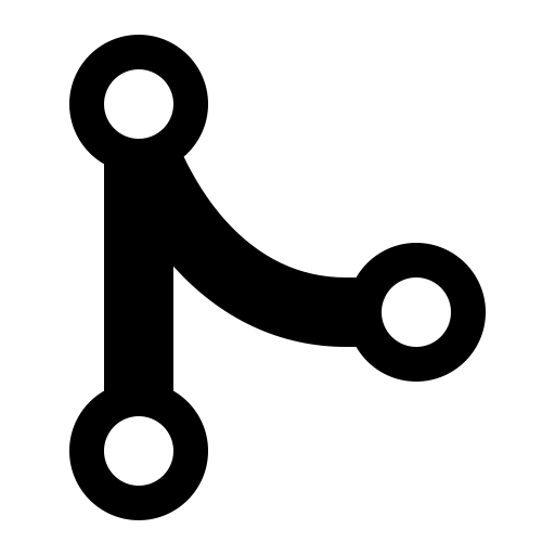 Merge svg vector icon