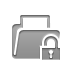 file,lock,open icon