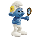 , smurf, vanity icon