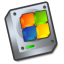 window,hard drive icon