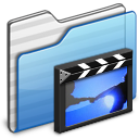 folder,movie,film,video icon