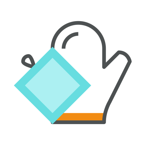 Food Amp; Utensils Gloves svg vector icon