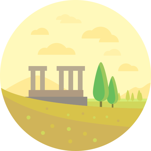 Ruins svg vector icon