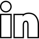 linkedin svg vector icon