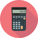 calc, calculate, calculater, device, operation, tool svg vector icon