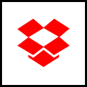 company, dropbox, logo, media, social svg vector icon