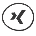 logo, social, xing svg vector icon