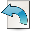 document, revert icon
