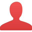user,red icon