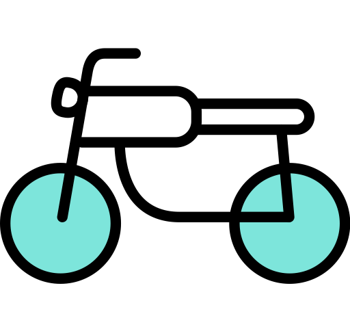 Motorcycle svg vector icon
