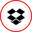 brand, dropbox, logo, media, social svg vector icon