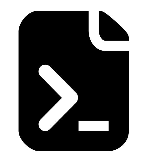 Code File svg vector icon