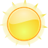 48, clear, gnome, sun, weather icon