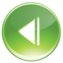 back, green icon