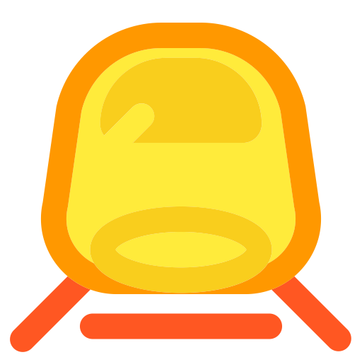 Train svg vector icon