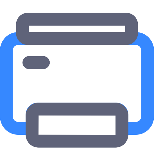 Printer svg vector icon