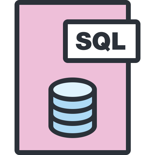 Sql svg vector icon