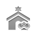 synagogue,binoculars icon