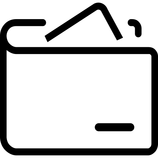 Withdrawals svg vector icon