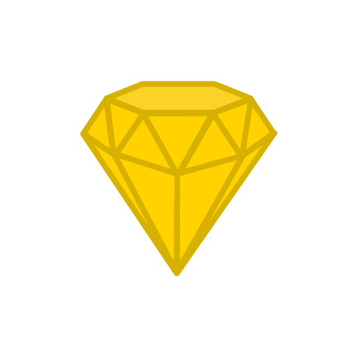 Topaz svg vector icon