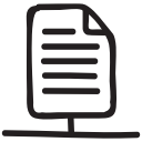 column, document, file, format, page, share, social svg vector icon