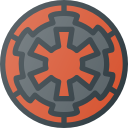 empire, galactic, logo, sigil, star, wars svg vector icon