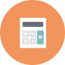accounting, business, calculate, calculator, equipment, finance, office tool svg vector icon